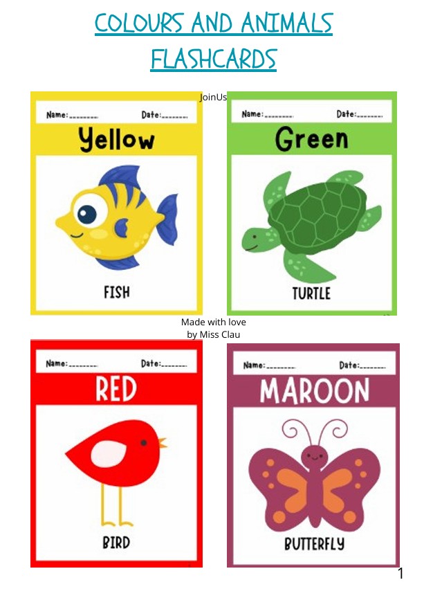 FLASHCARDS ABECEDARIO 10 EN 1.