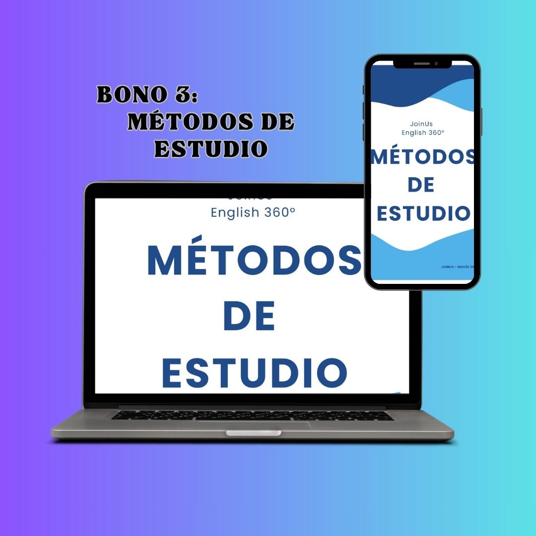 EBOOK INGLÉS 360° + VIDEOS + BONOS GRATUITOS + CANAL DE COMUNICACIÓN